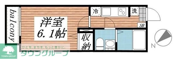 プレシャスアース稲毛区稲毛の物件間取画像